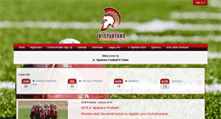 Desktop Screenshot of jrspartans.org