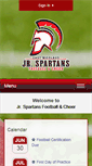 Mobile Screenshot of jrspartans.org